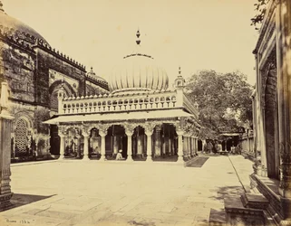 Delhi; le tombeau de Nizam-ud-Din