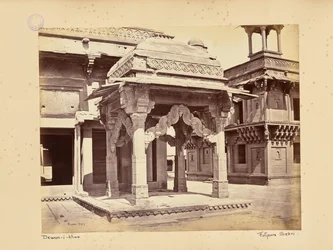 Fatehpur Sikri ; Guru-ki-Mandi ou temple du saint hindou