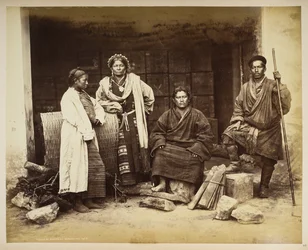 Groupe de Bhooteas, Darjeeling, de 