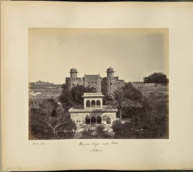 Lahore ; Huzoori Bagh et Fort