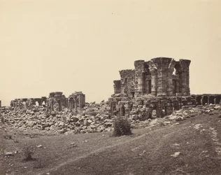 Ruines de Martand depuis le sud-est