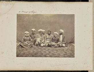 Simla; groupe de thugs