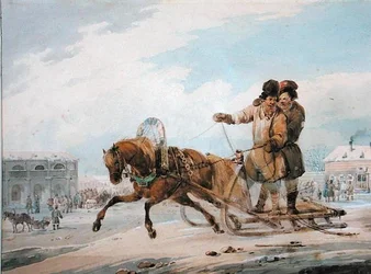 Traîneau russe