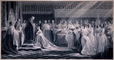 Le couronnement de la reine Victoria, 1838