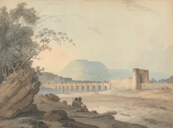 Bidzee Ghur, pris près du village de Mow [Mhow]