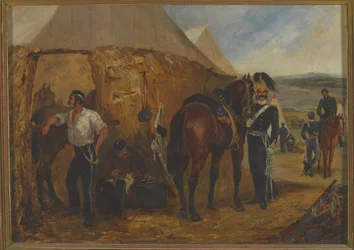 Les 6e Gardes dragons au camp de Chobham, 14 juin-25 août 1853