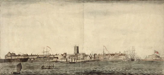 Vue sud-est de Kingston upon Hull