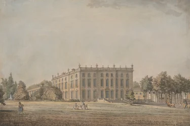 Vue de Wingerworth Hall, Derbyshire