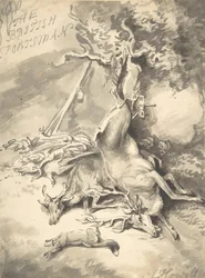 Conception pour la page de titre de The British Sportsman, vers 1812