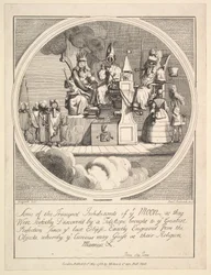 Quelques-uns des principaux habitants de la Lune, tels qu