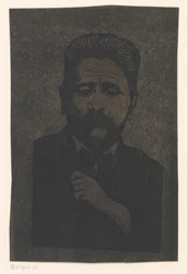 Autoportrait (avec ombre portée)