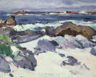 Une côte rocheuse, Iona