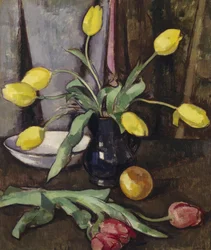 Nature morte avec tulipes