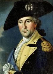 Portrait de George Washington en uniforme de général américain, entre 1775 et 1780