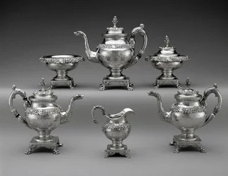 Service à thé et café, vers 1824-1829
