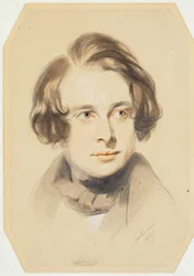 Portrait précoce de Charles Dickens, 1837