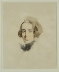 Esquisse préliminaire de Charles Dickens, 1837