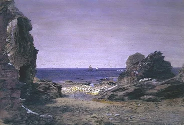 Chemins près de Tintagel, Cornouailles