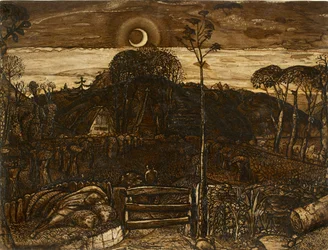 Crépuscule tardif, 1825