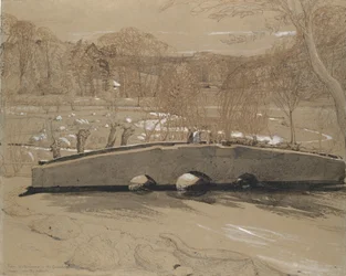 Le Pont à Shoreham, vers 1829