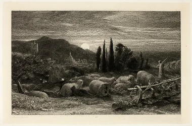 La lune montante