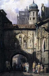 Vue de Nuremberg, vers 1823