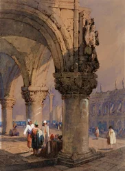Colonnade du palais des Doges, Venise