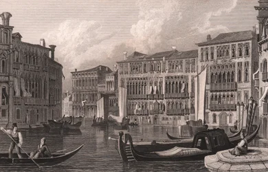 Vue du Grand Canal de Ca
