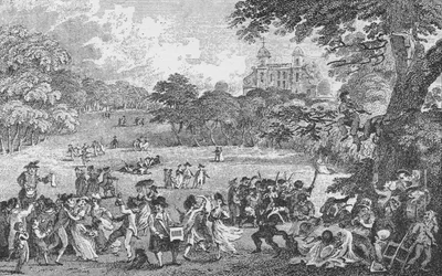 Dans le parc de Greenwich le lundi de Pentecôte, vers 1802, 1912