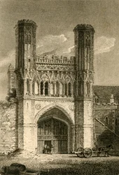 Porte Saint-Augustin, Canterbury Kent, 1802