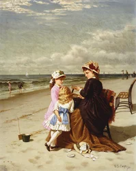 Au bord de la mer
