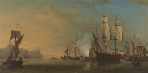 Navires au large de Douvres