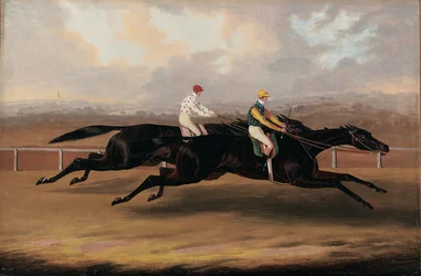 Le Hollandais volant et Voltigeur courant la grande course
