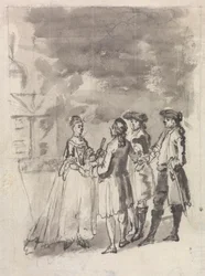 Les spectateurs de théâtre