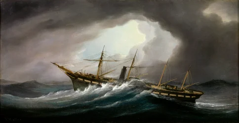 Bateau à vapeur à aubes 