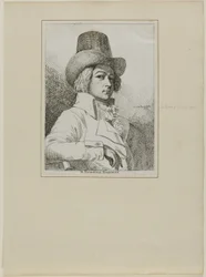 Portrait de B. Reading, graveur