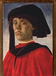Portrait de jeune homme avec un béret