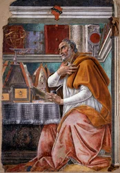 Saint Augustin (fresque)