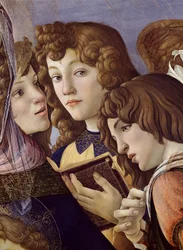 Anges de la Madonna della Melagrana, détail de 44340