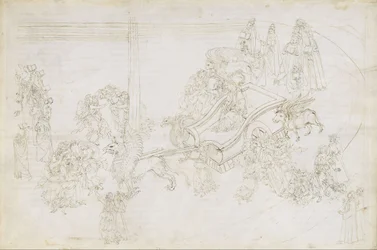 Illustrations de la « Divine Comédie » de Dante (Purgatoire, chant 31)