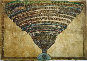 Illustration de la Divine Comédie de Dante Alighieri Abîme de l