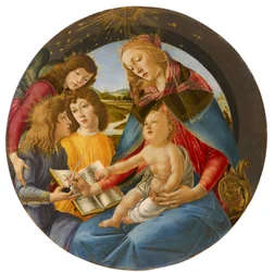 Italien : Madone du Magnificat Madone du Magnificat