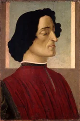 Portrait de Giuliano de Medici 1453-1478, ca 1475
