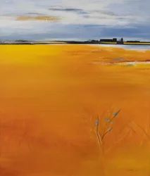 Ferme, 2019 (acrylique sur toile)