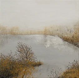 Tranquillité, 2023 (acrylique sur toile)