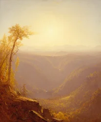Une gorge dans les montagnes Kauterskill Clove, 1862