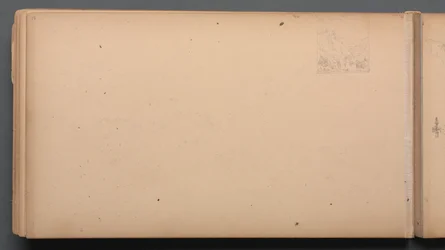 Carnet de croquis, page 17: Dixville Notch, Maine, 1859