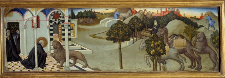 Scène de la vie de Saint Jérôme