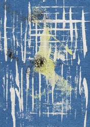 Énergie bleue quadrillée