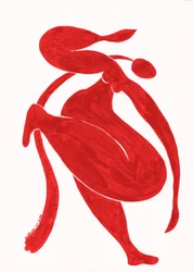 Figure rouge dynamique